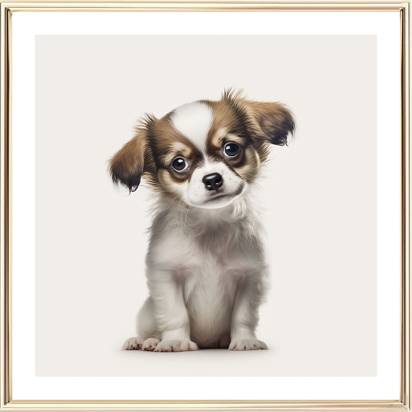 Cute Puppy (A) Stampa artistica