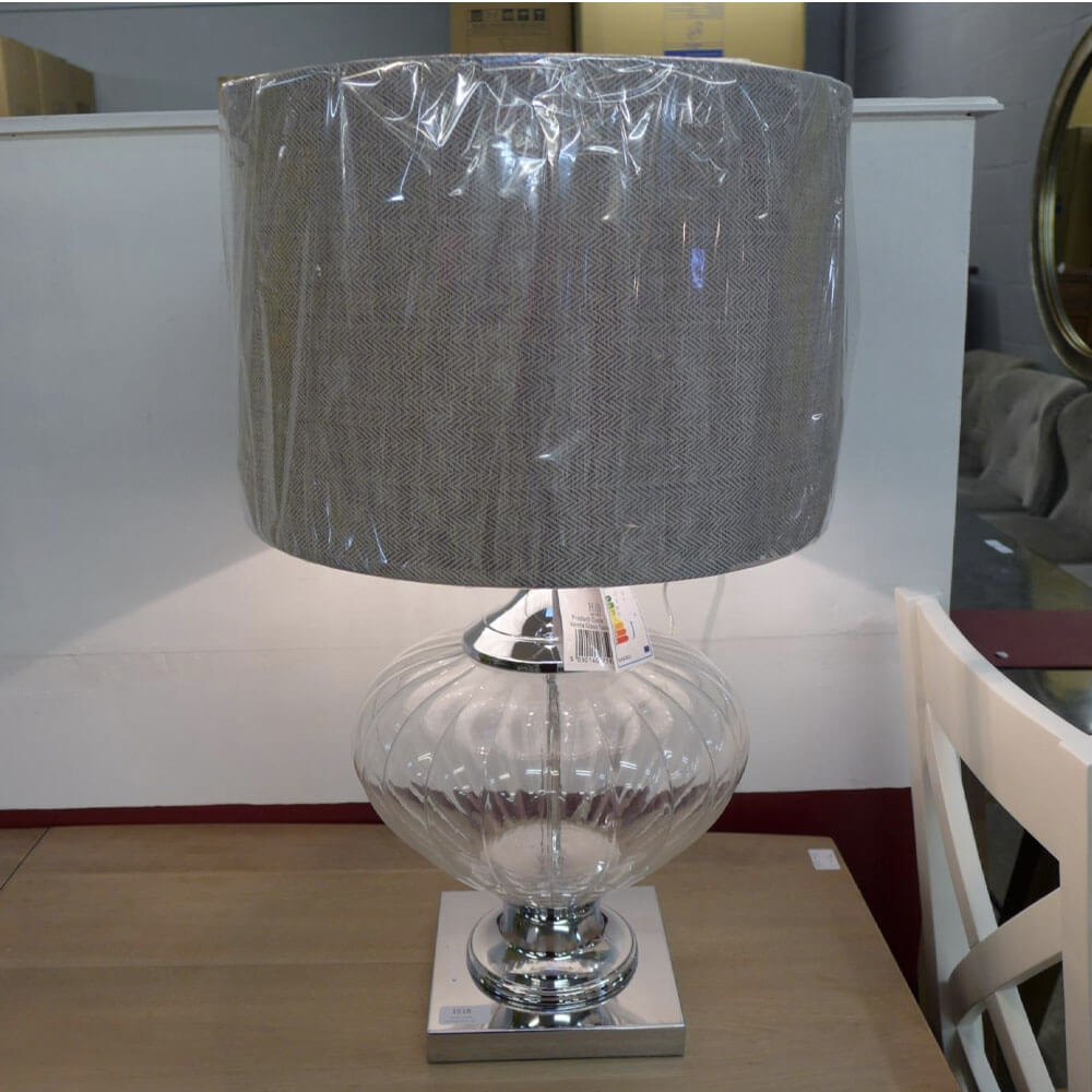 Lámpara de mesa de vidrio Verona