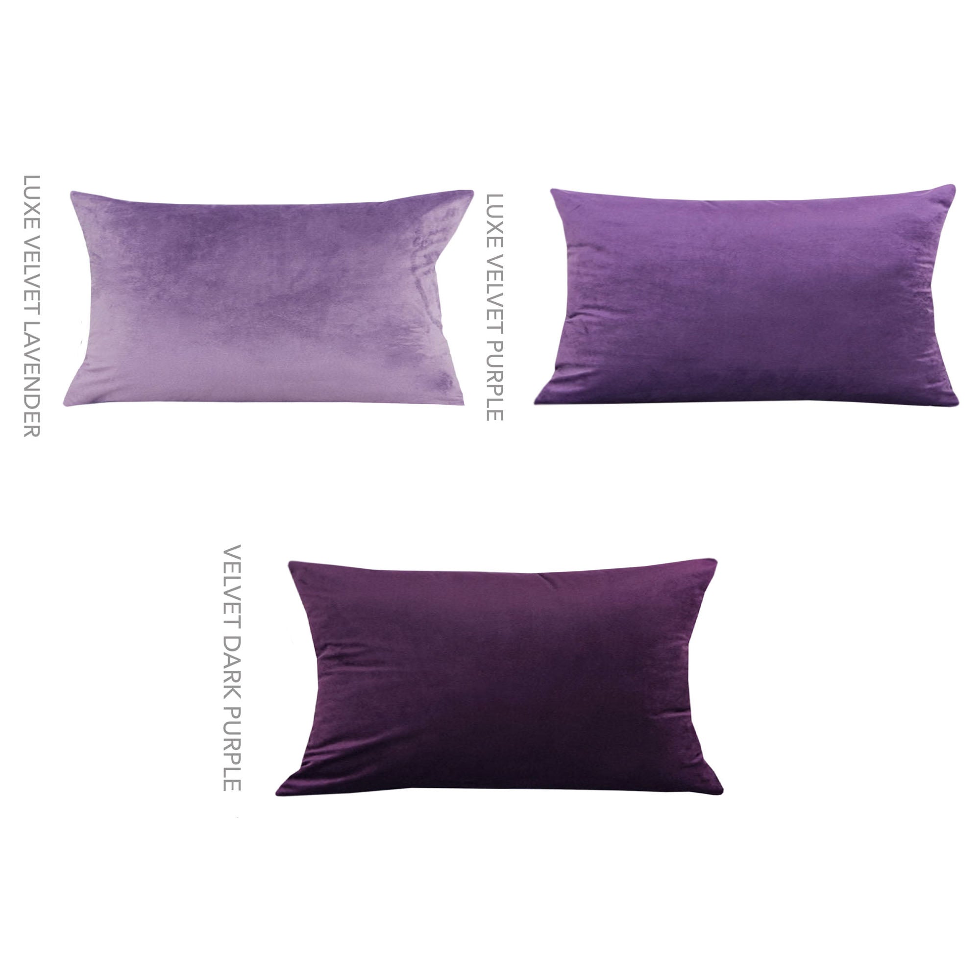 Dark clearance purple cushions