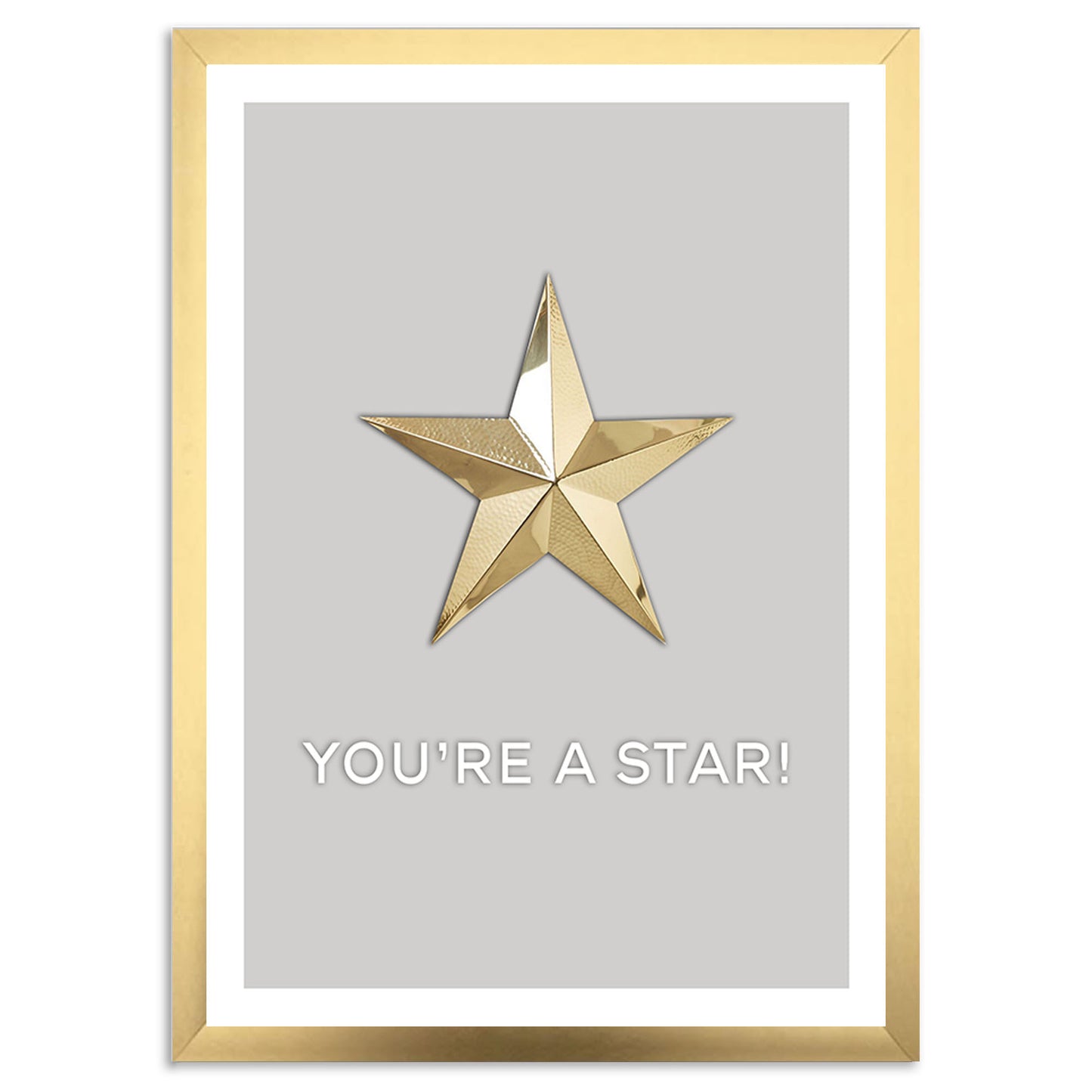 Du er en stjerne! Kunsttrykk