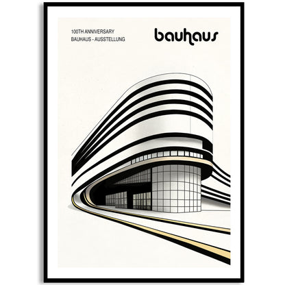 100º aniversario de Bauhaus Lámina artística