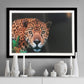 Luce artistica con cornice leopardata retroilluminata a LED (C)