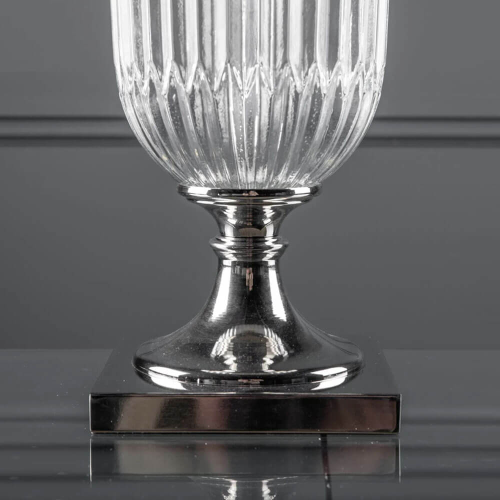 Goblet silver store lamp