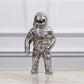 Gold, white or silver spaceman, astronaut vase ornament