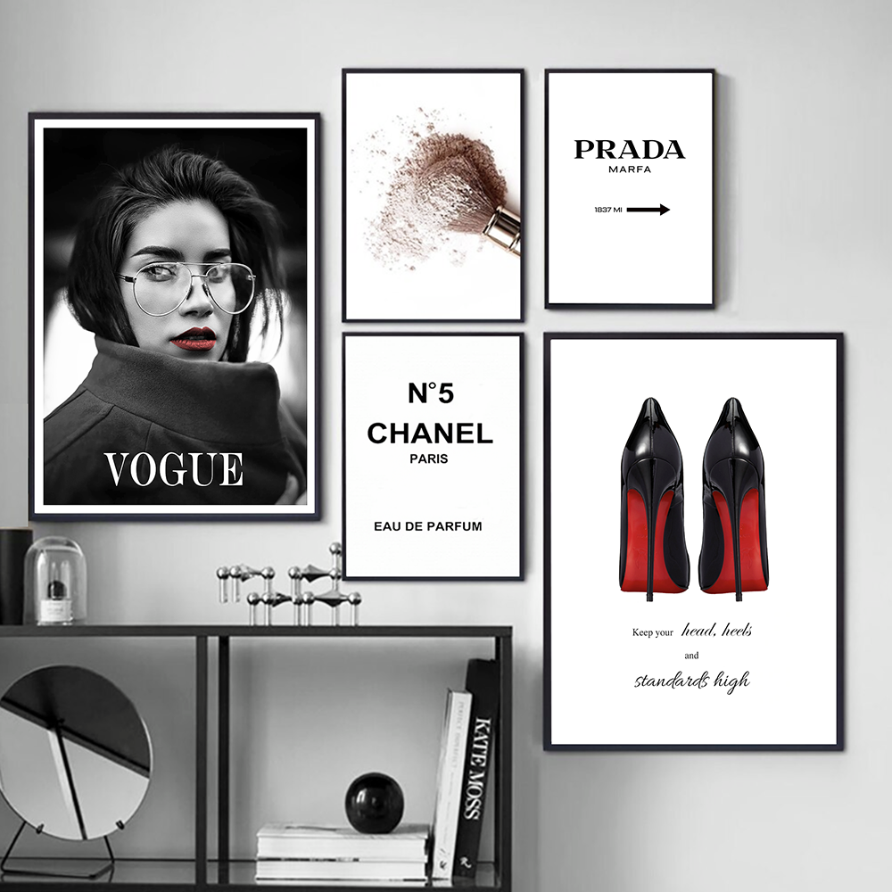 Collezione Couture: Vogue Art Print