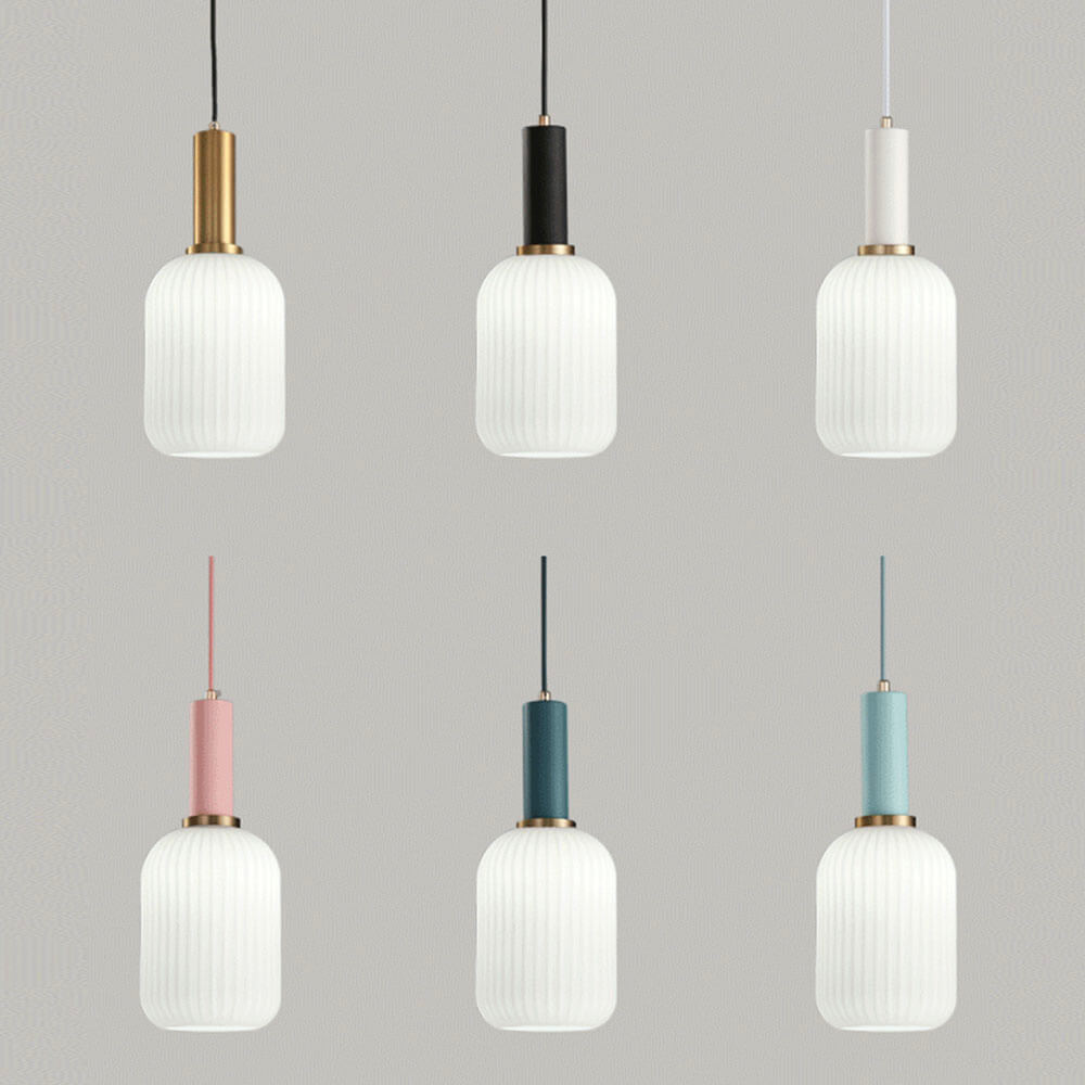Nordic designed glass pendant light