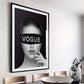 Couture-kolleksjon: Vogue Model Art Print