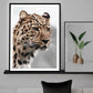Luz de arte con marco de leopardo con retroiluminación LED (D)