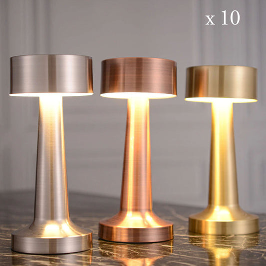 Minimalist Portable Table Lamps x 10, 10% Off - 4 Colours
