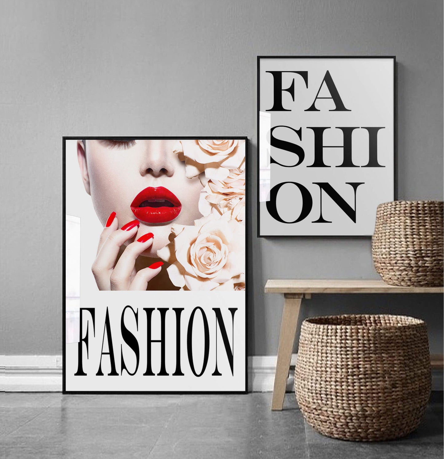 Couture-kolleksjon: Fashion Girl Art Print